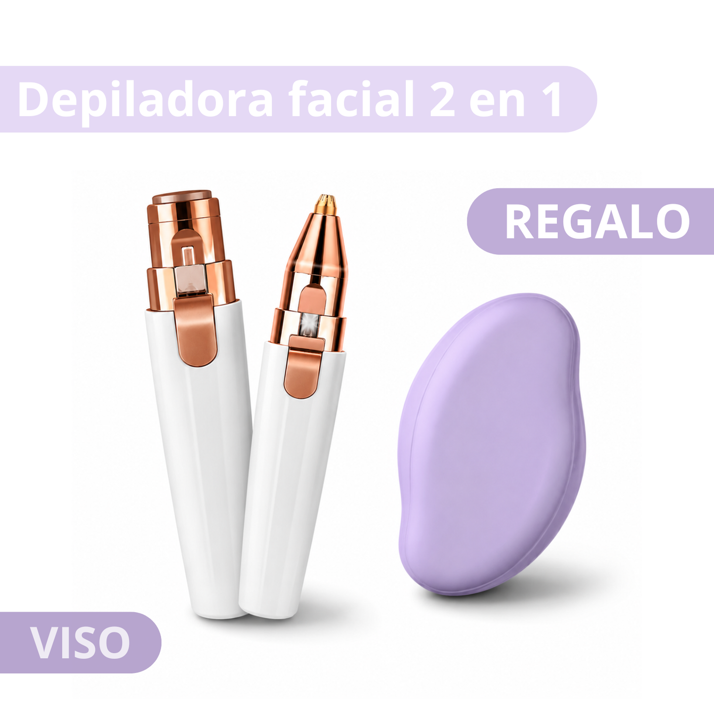 2x1 DEPILADORA FACIAL + DEPILORA CORPORAL